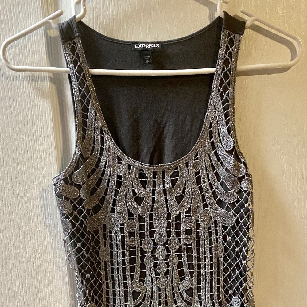 Express glittery tank